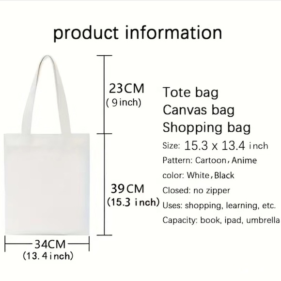 Taylor Swift Eras Tour Inspired Tote Bag - Picture 3 of 3